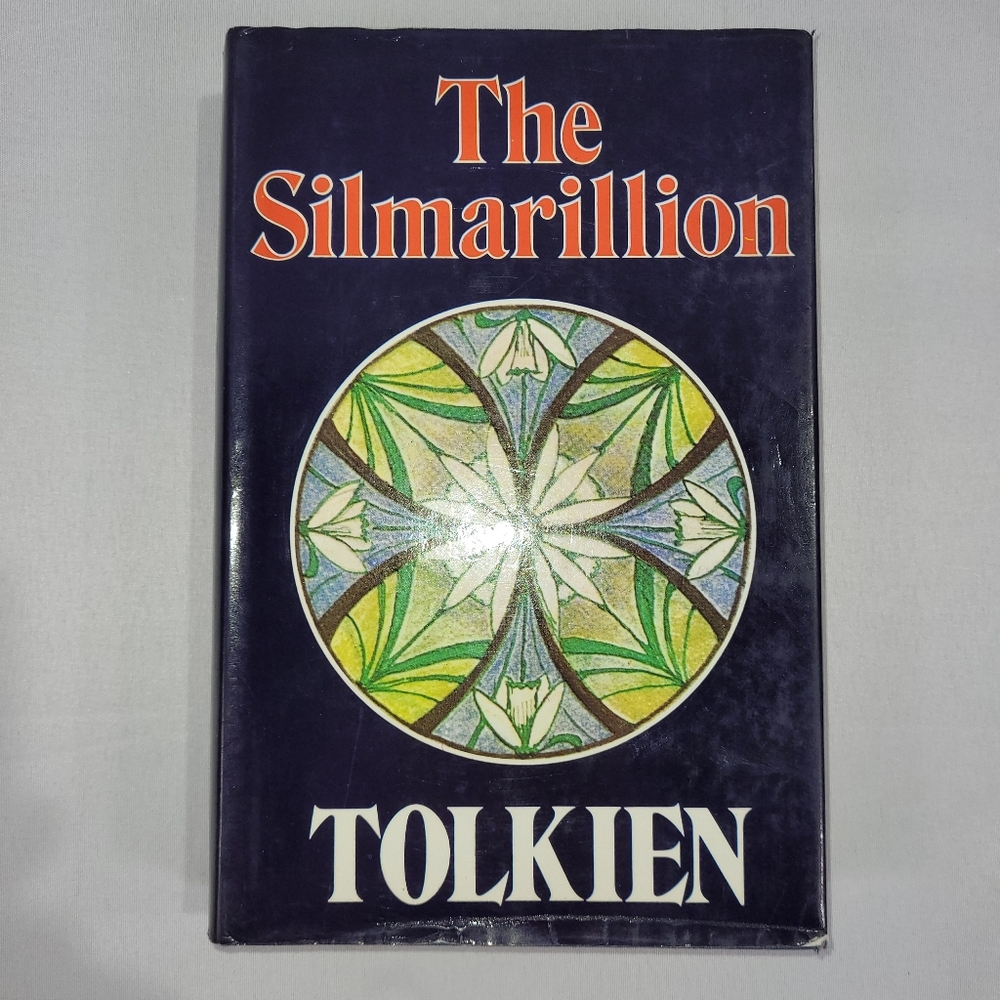 JRR Tolkien The Silmarillion 1977 Hardcover Book First Edition Hardback